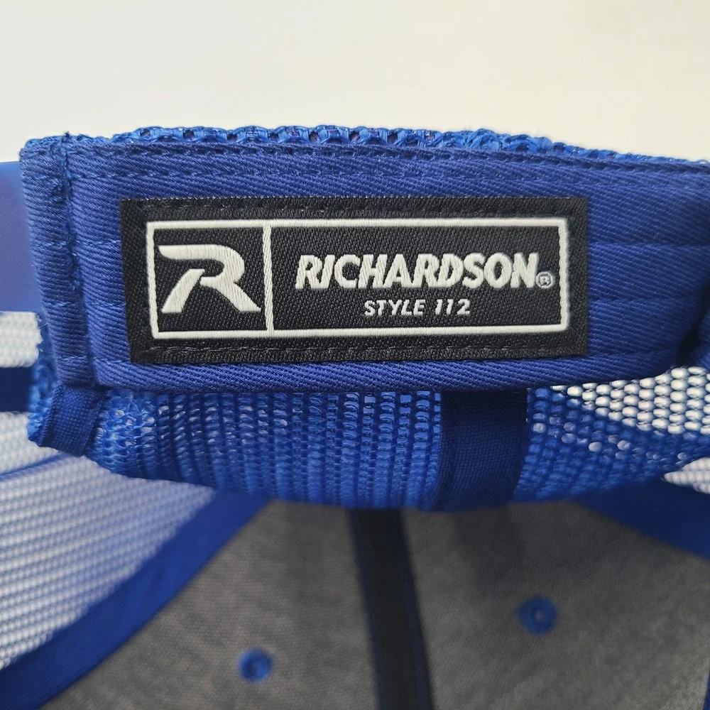 Texas Hat Snapback Trucker Mesh Richardson Blue Yellow State Checkered Flag Men‎